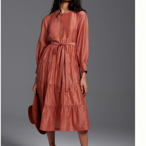Anthropologie Dresses & Skirts - Anthropologie Agosta Tiered Maxi Dress NWT XS
